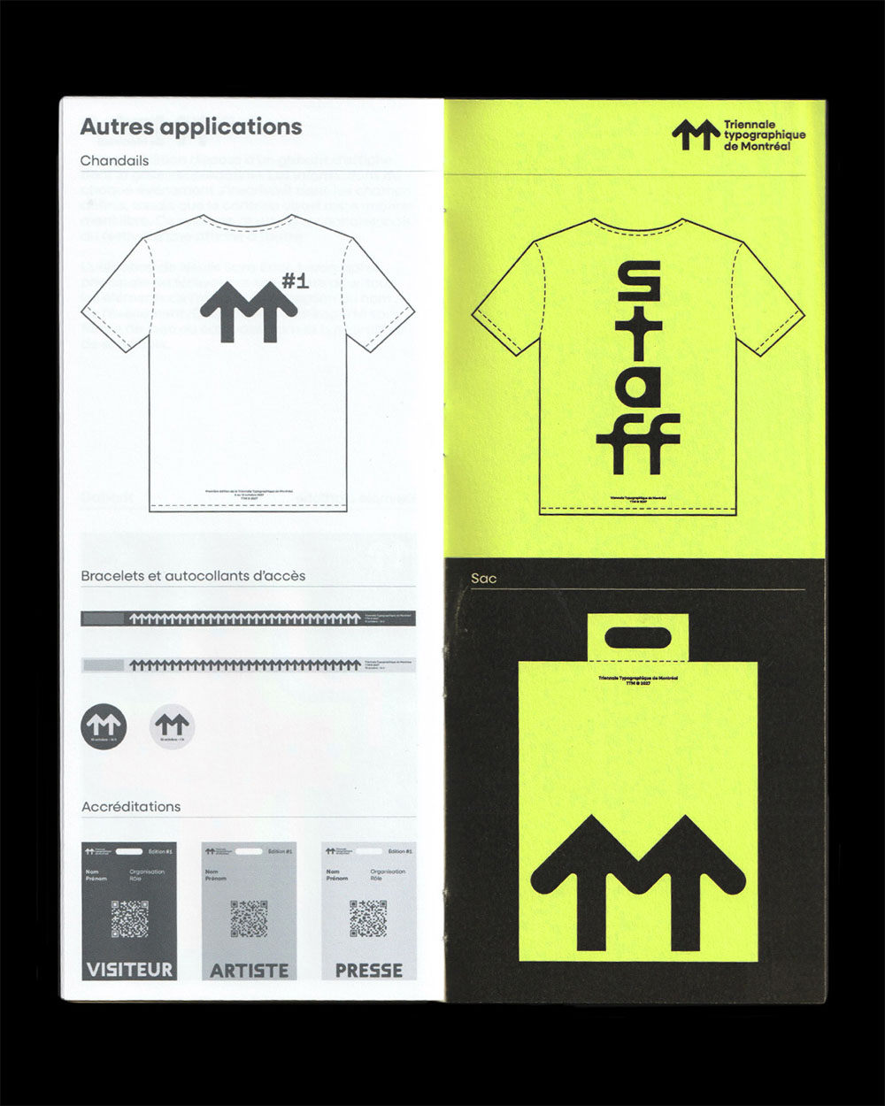 Triennale Typographique de Montréal, guide de normes — planche 7