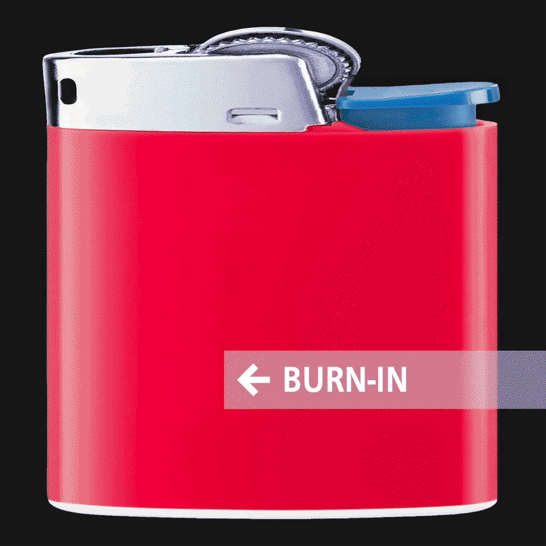 Burn-In, visuel d'album, 2025