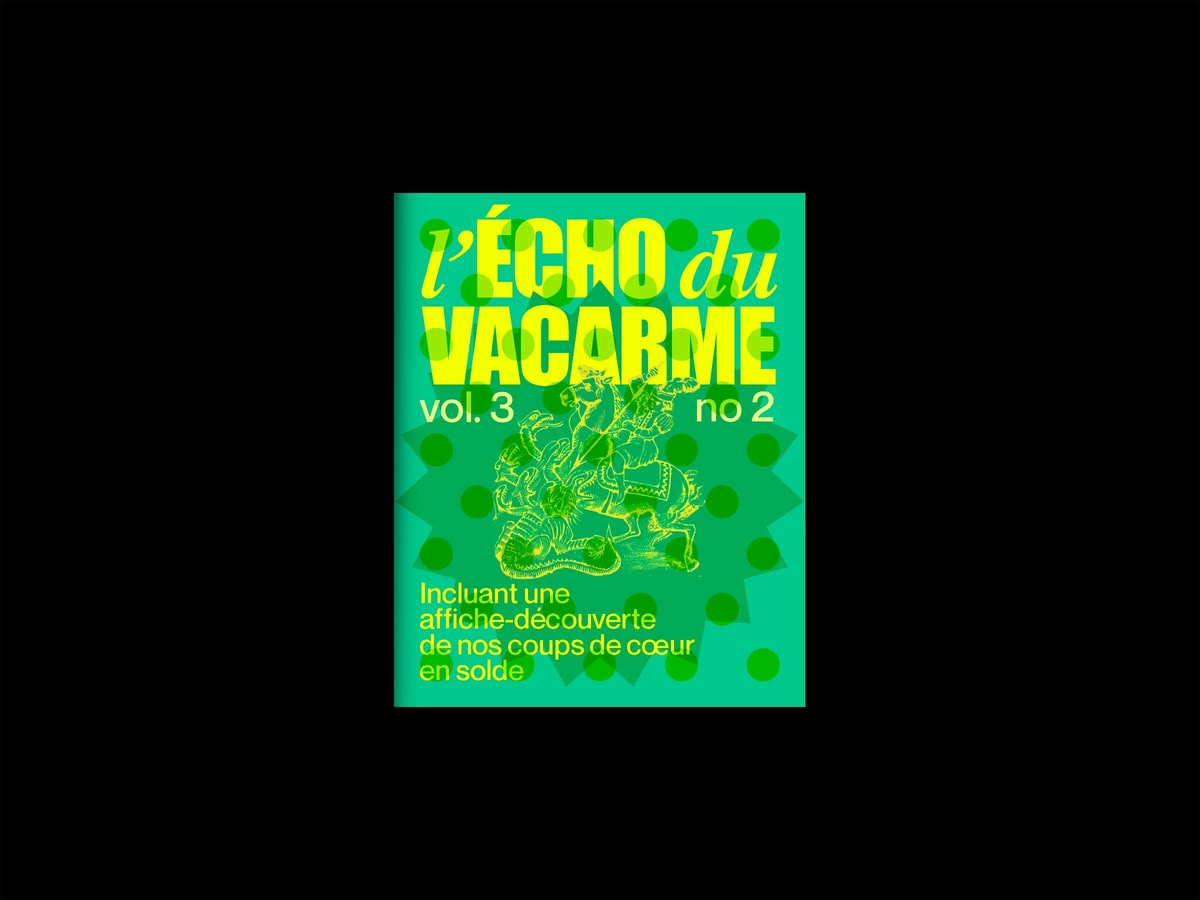 L'Écho du vacarme, zine, 2025