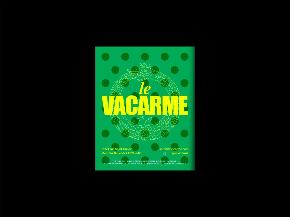 L'Écho du vacarme, couverture