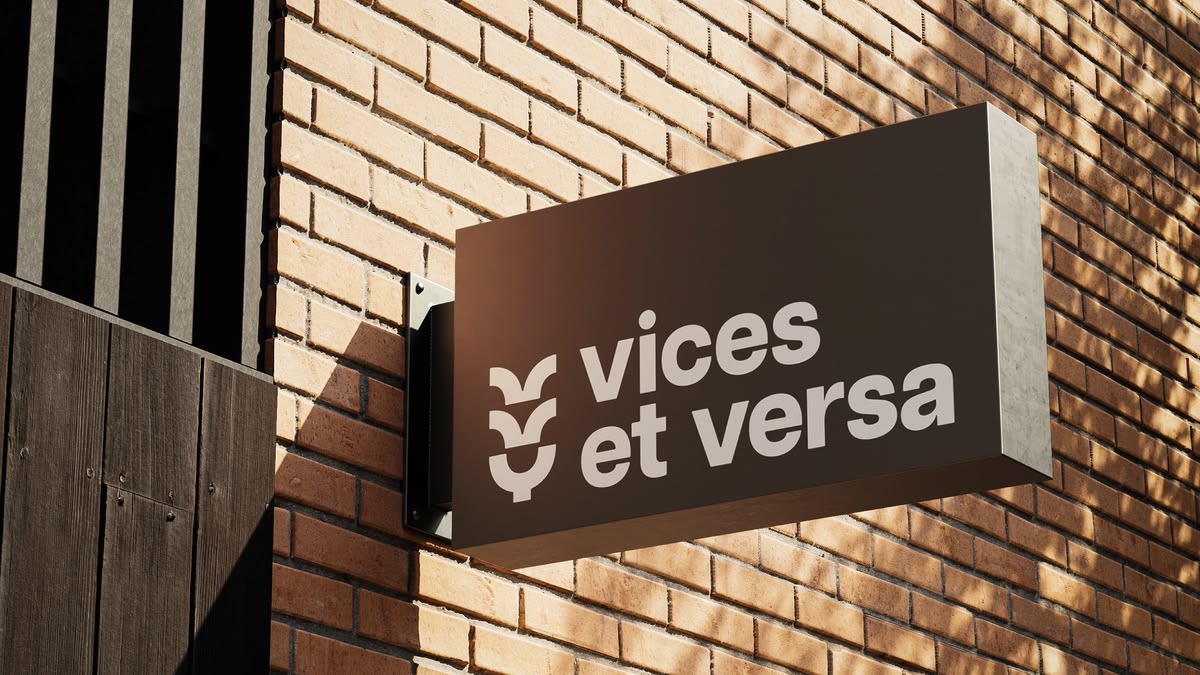 Vices et Versa, identité visuelle, 2026